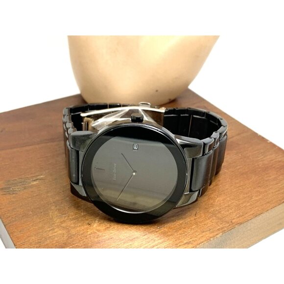 Citizen Men's Watch Eco-Drive AU1065-58E Axiom Black Dial Stainless Steel 40mm - Picture 9 of 15